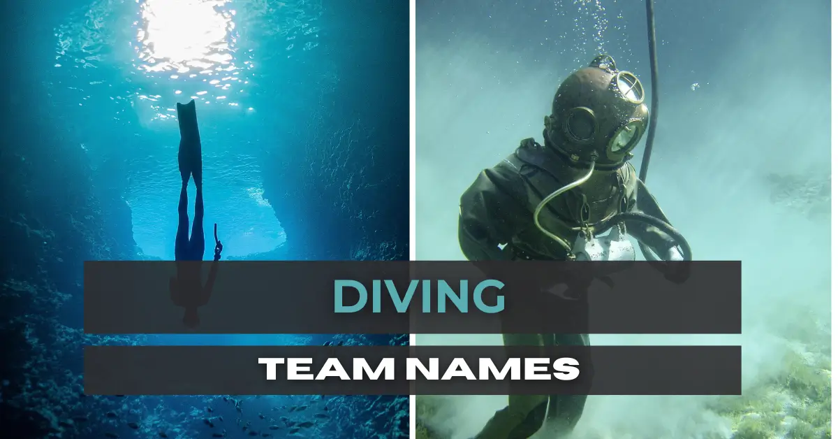 diving team names