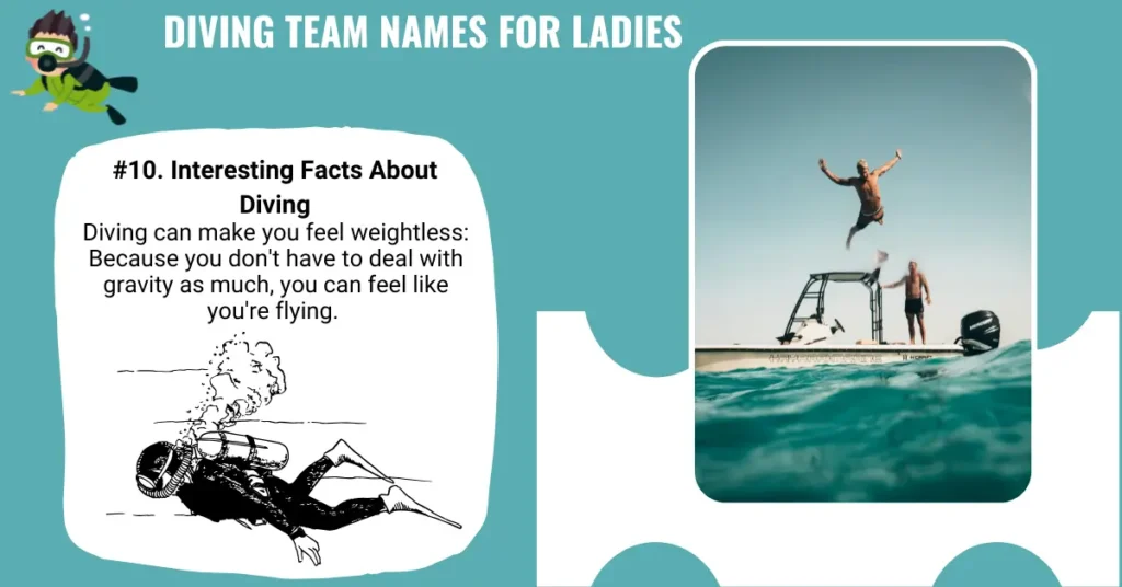 Diving Team Names For Ladies