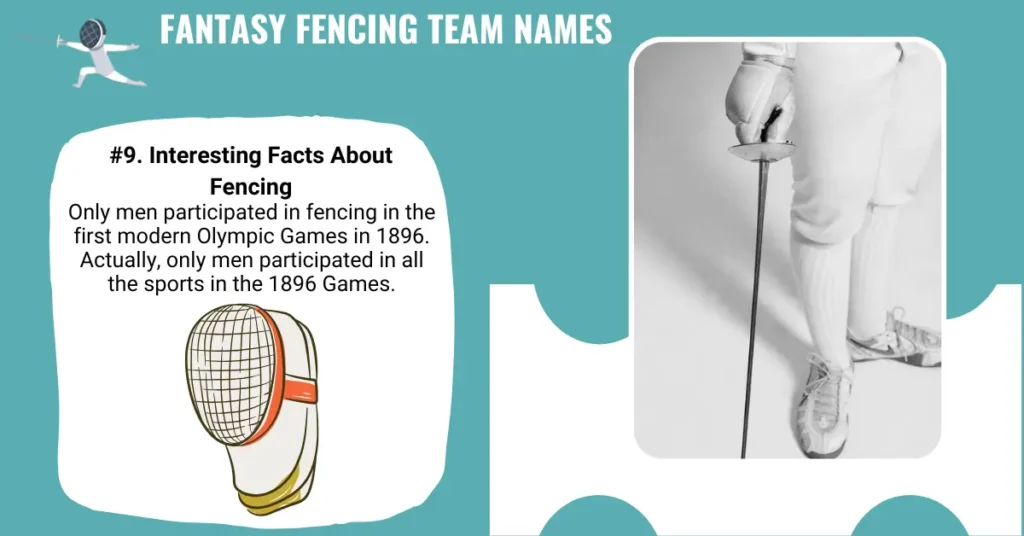 Fantasy Fencing Team Names