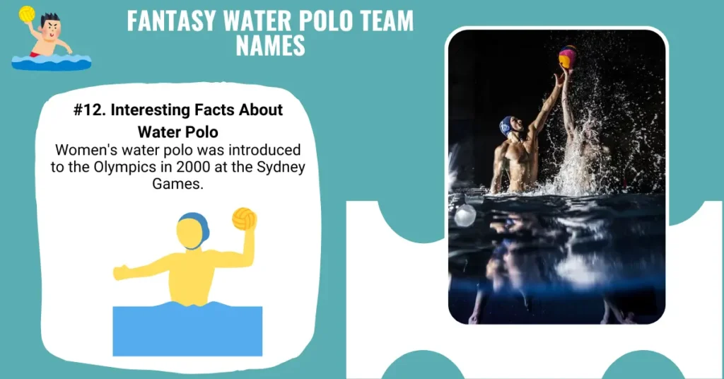 Fantasy Water Polo Team Names