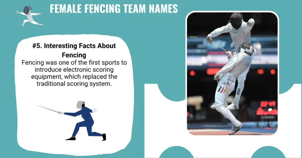 Female Fencing Team Names