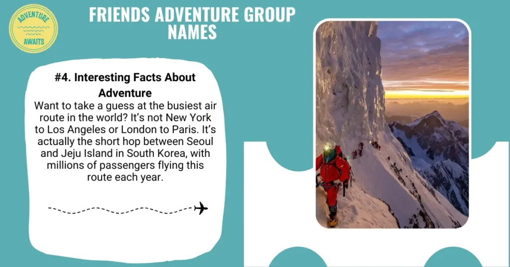 Friends Adventure Group Names