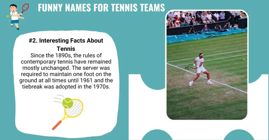 Funny Names for Tennis Teams