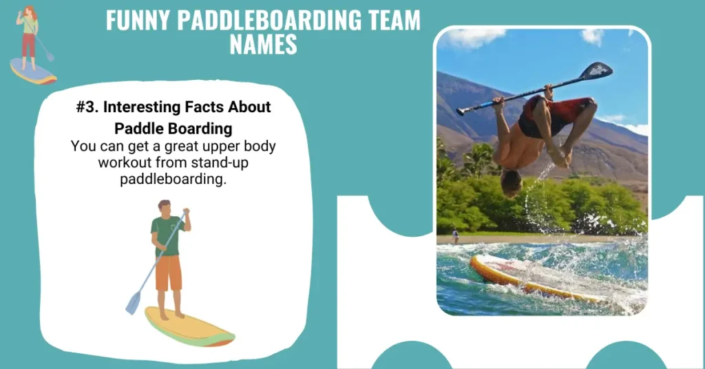 Funny Paddleboarding Team Names