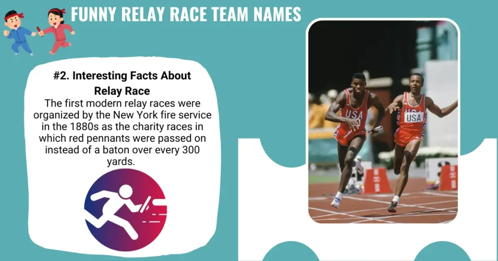 Funny Relay Race Team Names