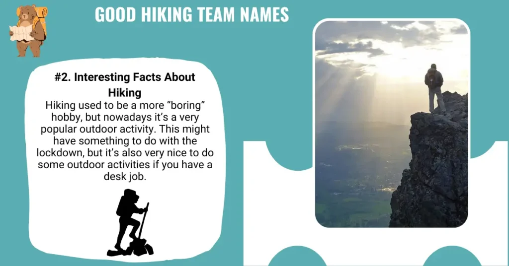 Good Hiking Team Names