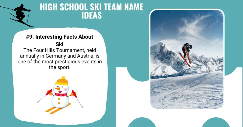 High School Ski Team Name Ideas