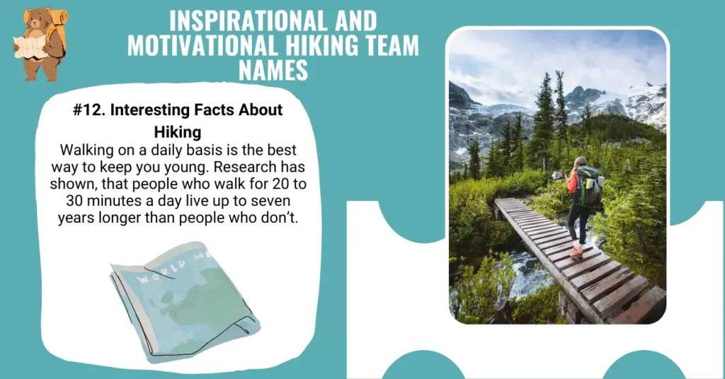 Inspirational and Motivational Hiking Team Names