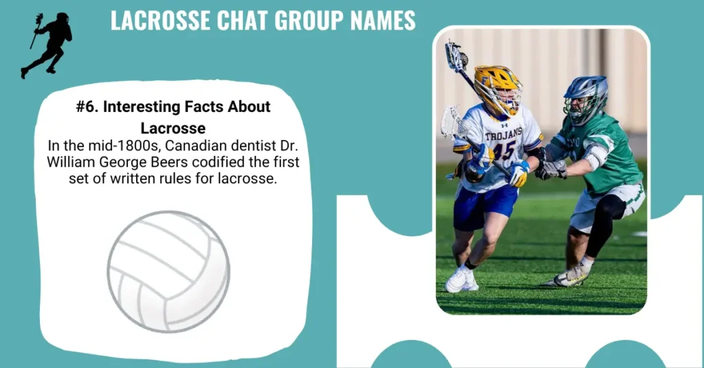 Lacrosse Chat Group Names
