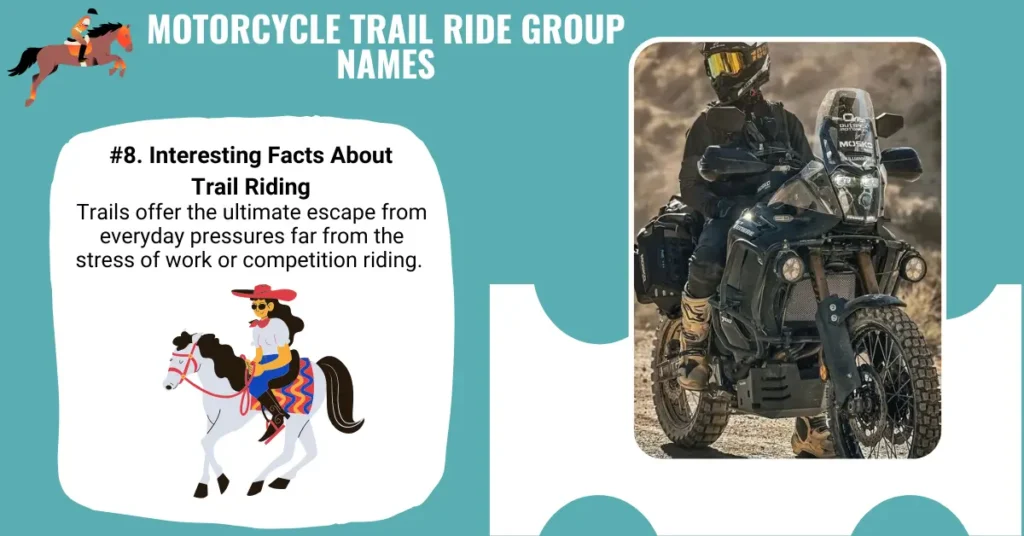 Motorcycle Trail Ride Group Names