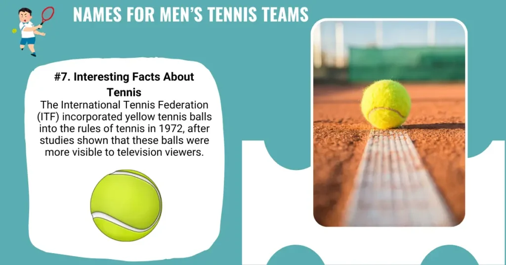 Names For Men’s Tennis Teams