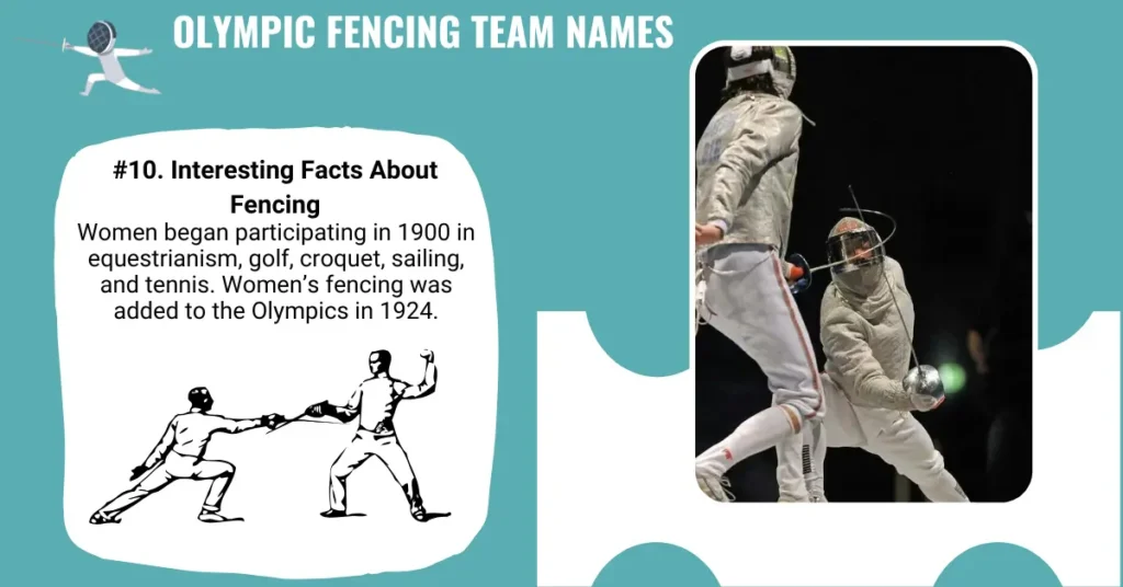 Olympic Fencing Team Names