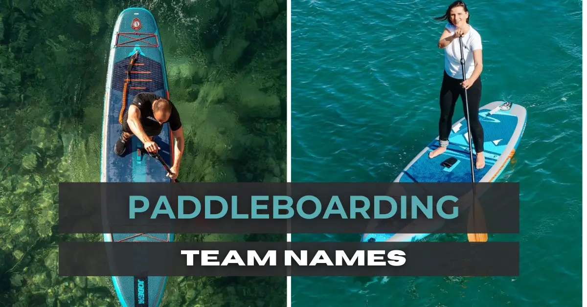 paddleboarding team names