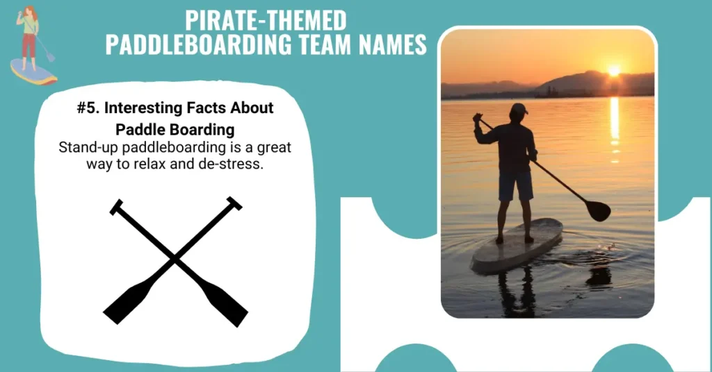 Pirate-Themed Paddleboarding Team Names