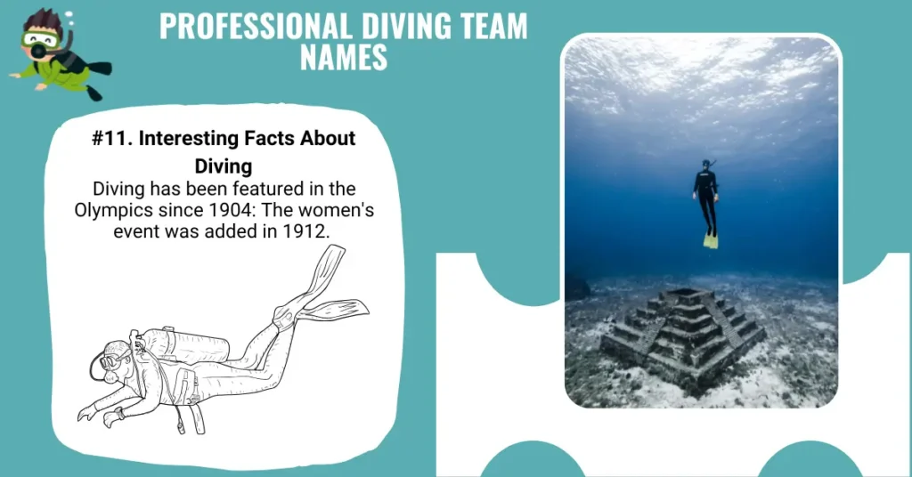 Professional Diving Team Names
