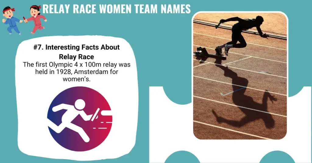 Relay Race Women Team Names