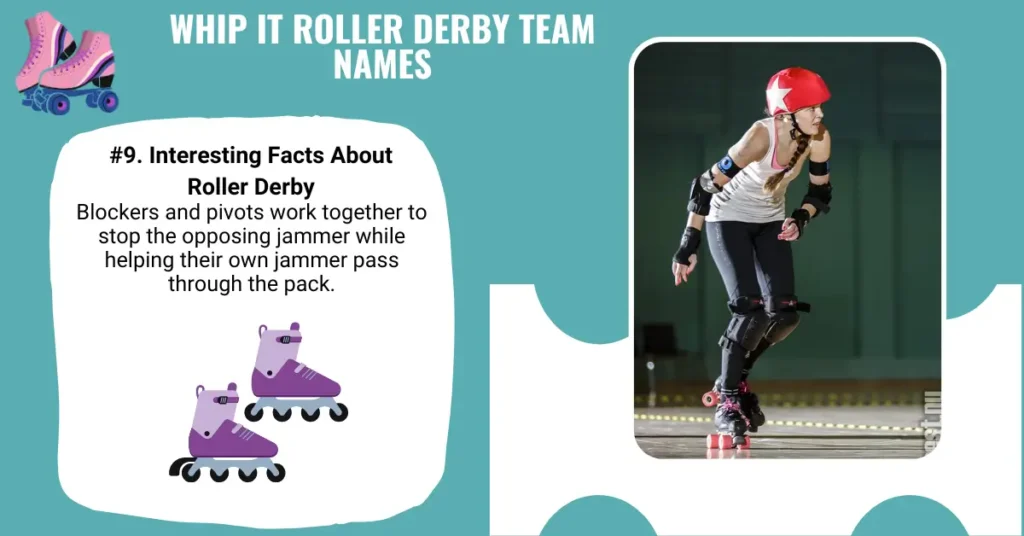 Whip It Roller Derby Team Names