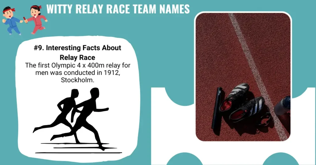  Witty Relay Race Team Names