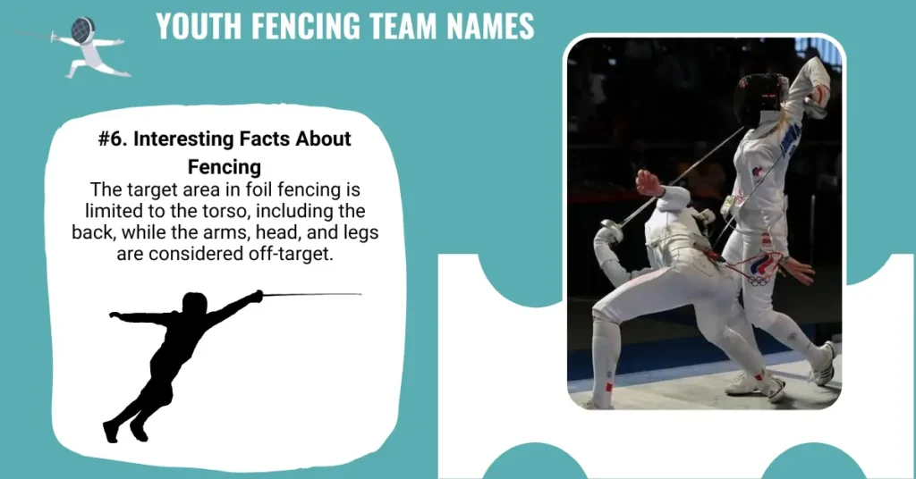 Youth Fencing Team Names
