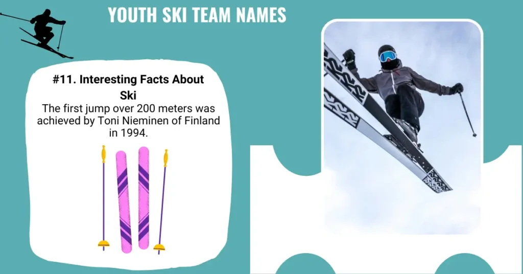 Youth Ski Team Names