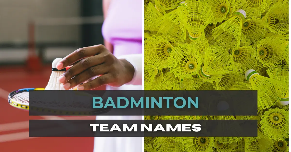 badminton team names