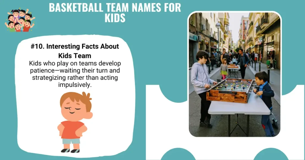 Basketball Team Names for Kids