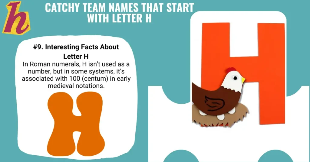 Catchy Team Names That Start With Letter H