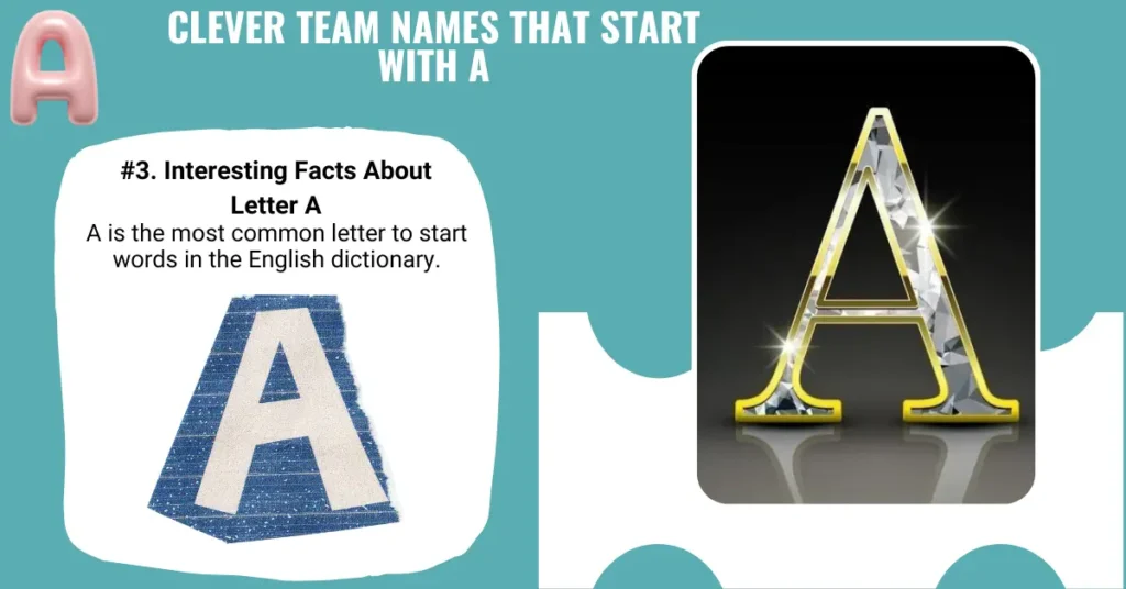 Clever Team Names That Start With A