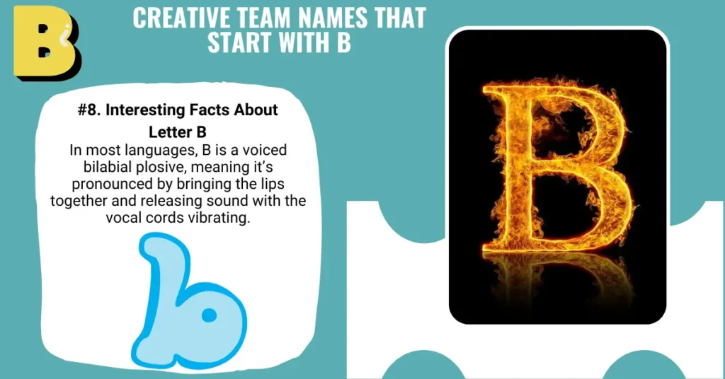 Creative Team Names That Start With B