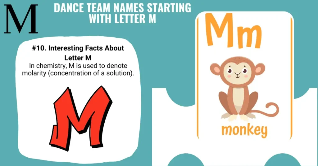 Dance Team Names Starting With Letter M