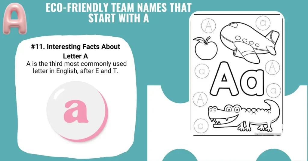 Eco-Friendly Team Names That Start With A
