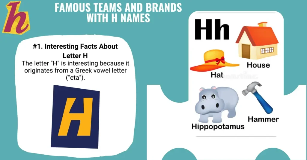 Famous Teams and Brands with H Names