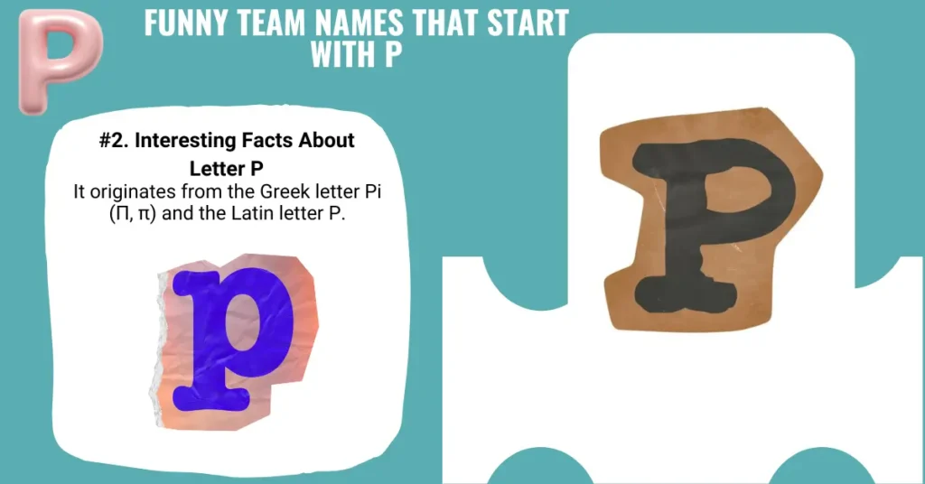 Funny Team Names That Start With P