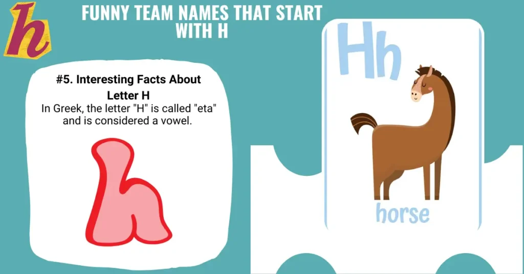 Funny Team Names That Start with H