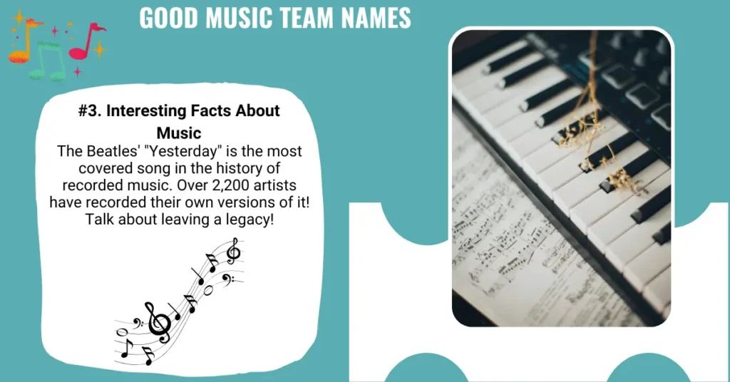 Good Music Team Names