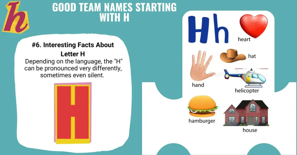 Good Team Names Starting with H