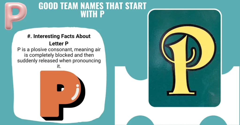 Good Team Names That Start With P
