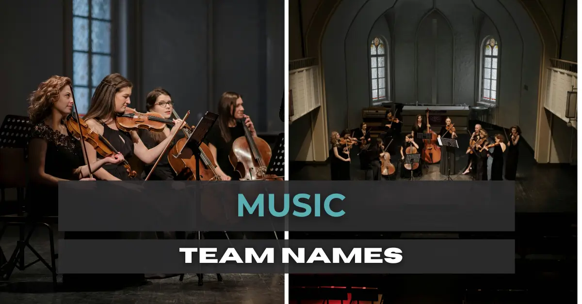 music team names