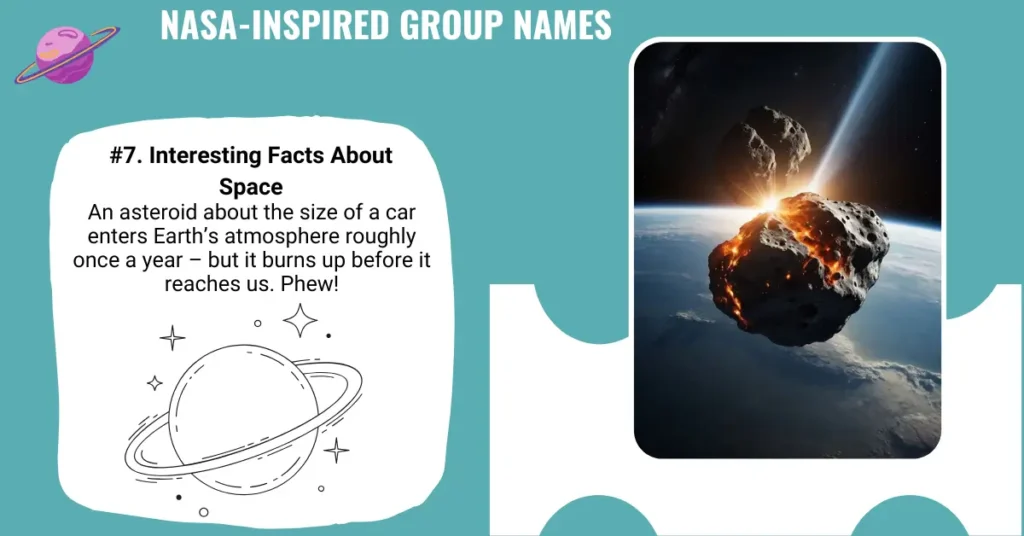 NASA-Inspired Group Names