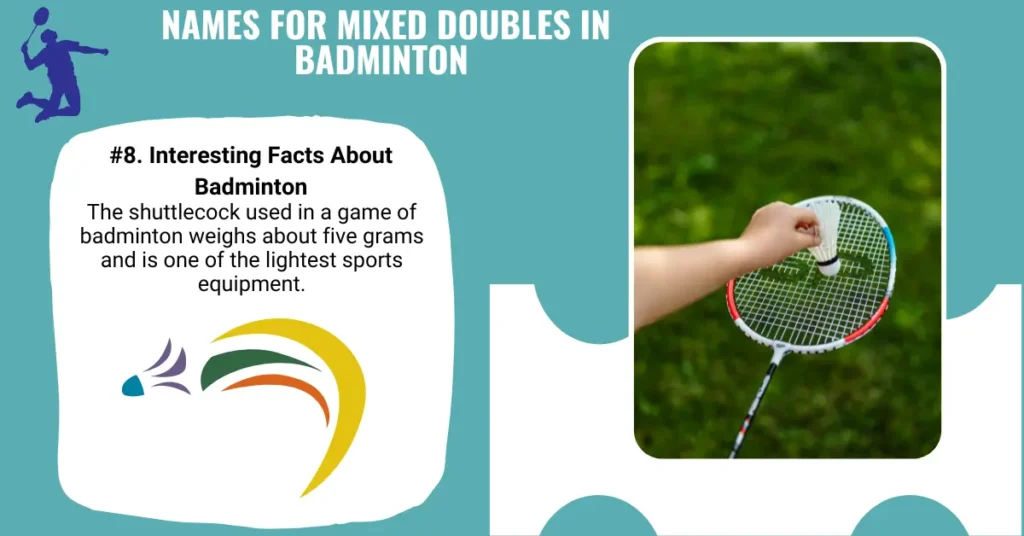 Names For Mixed Doubles In Badminton