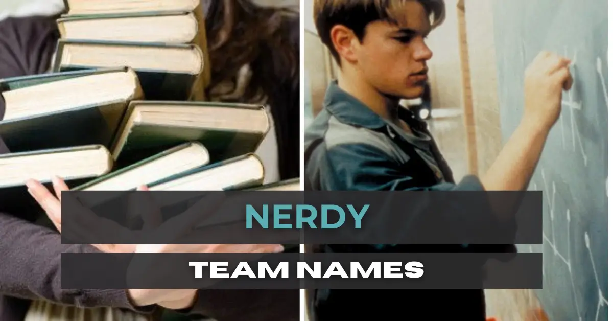 nerdy team names