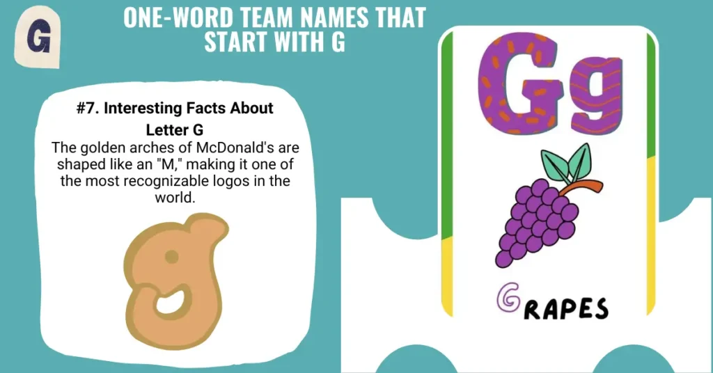 One-Word Team Names That Start With G