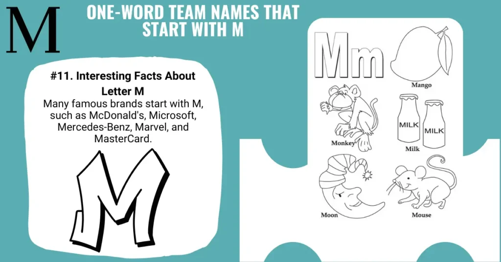 One-Word Team Names That Start With M