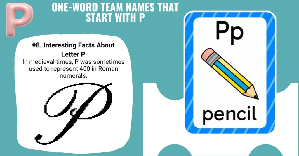 One-Word Team Names That Start With P
