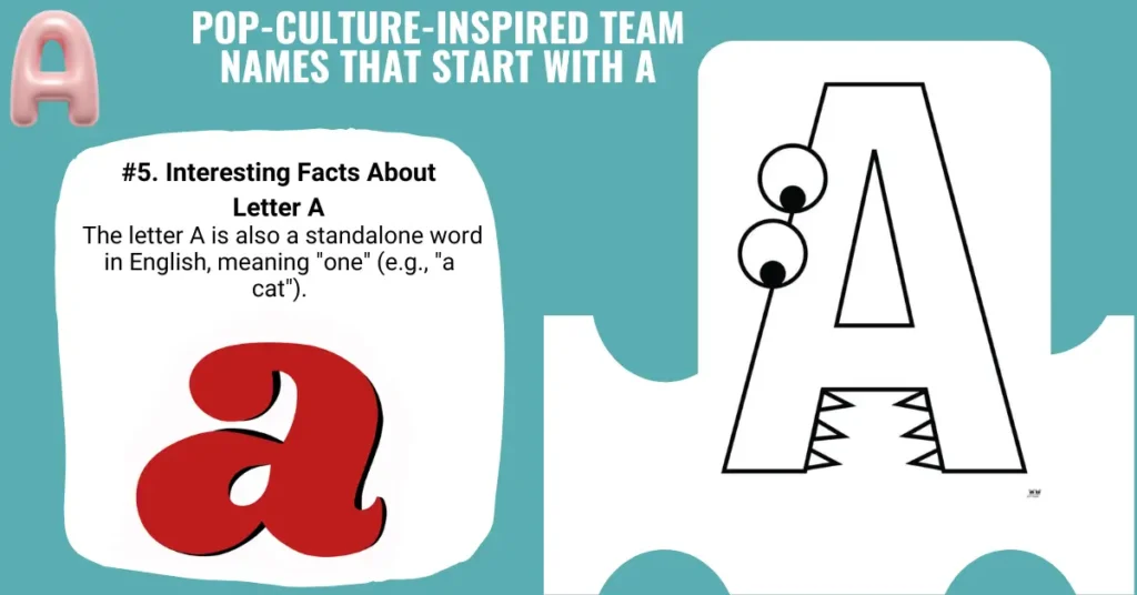 Pop-Culture-Inspired Team Names That Start with A