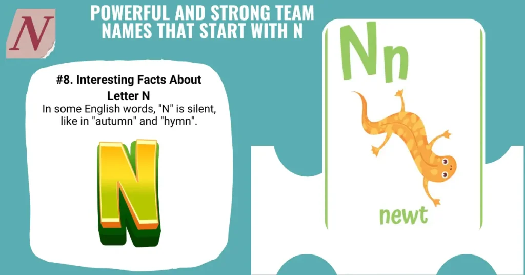 Powerful and Strong Team Names That Start with N