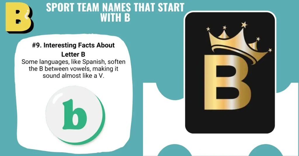 Sport Team Names That Start With B