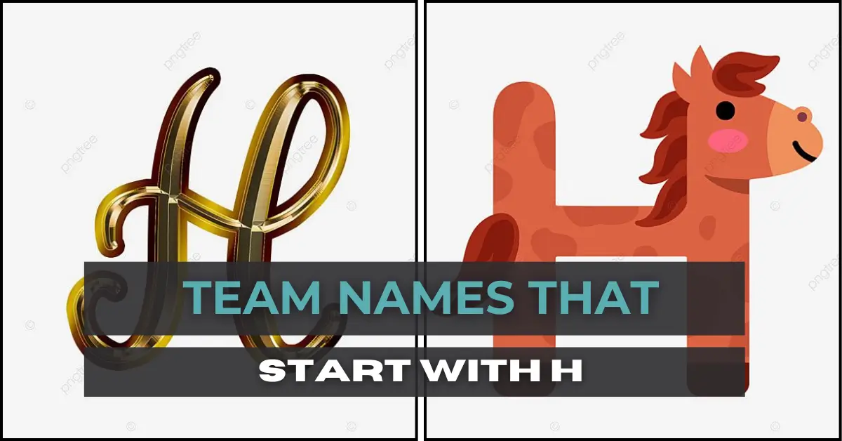 team names that start with h