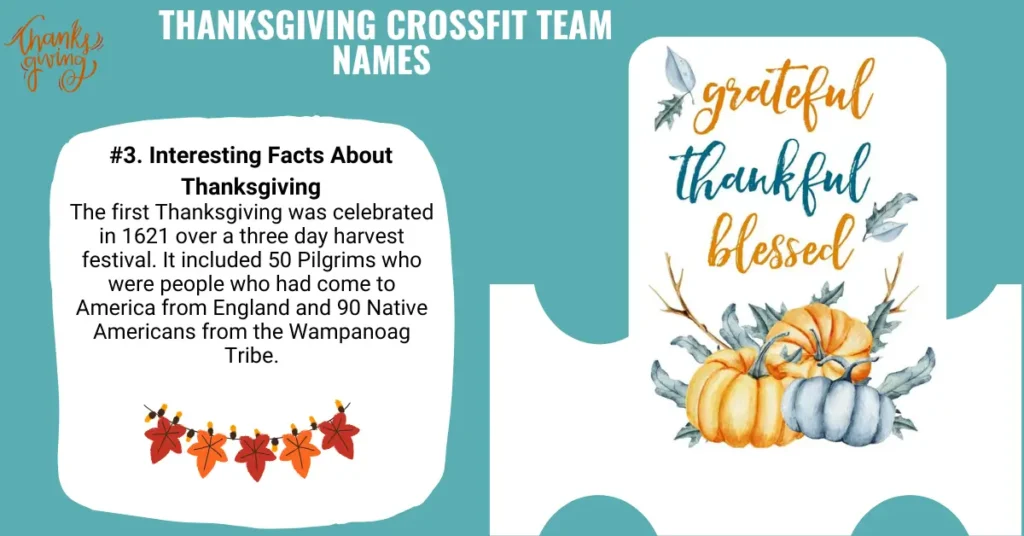 Thanksgiving Crossfit Team Names 