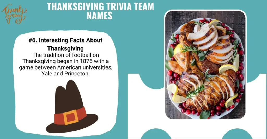 Thanksgiving Trivia Team Names